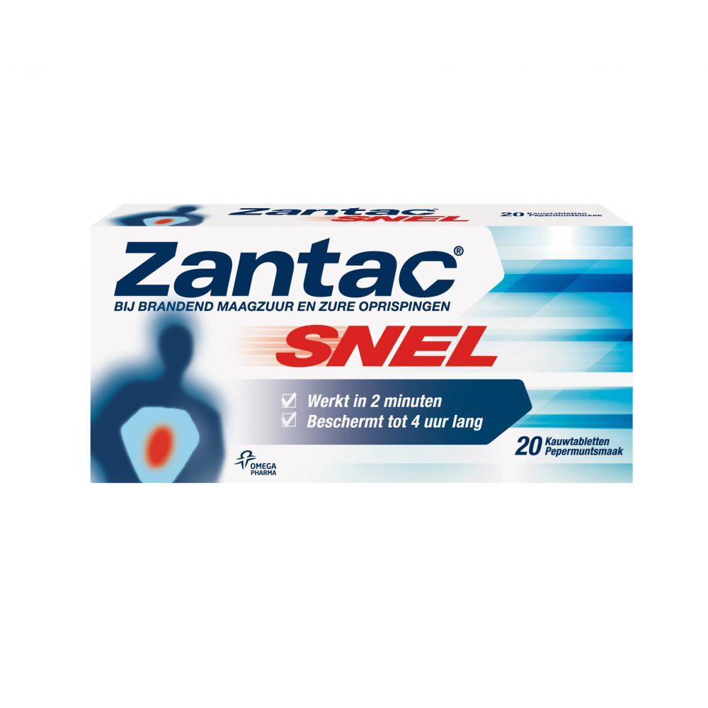 Zantac Snel Tabletten