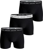Björn Borg Cotton Stretch Boxershort Heren Zwart/Wit/Zwart - 3 stuks - Maat XL