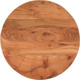 vidaXL Tafelblad rond massief acaciahout Ø 60 x 2,5 cm