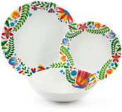 Excelsa Fiesta Serviesset 12-delig Porselein Kleurrijk Italiaans Design