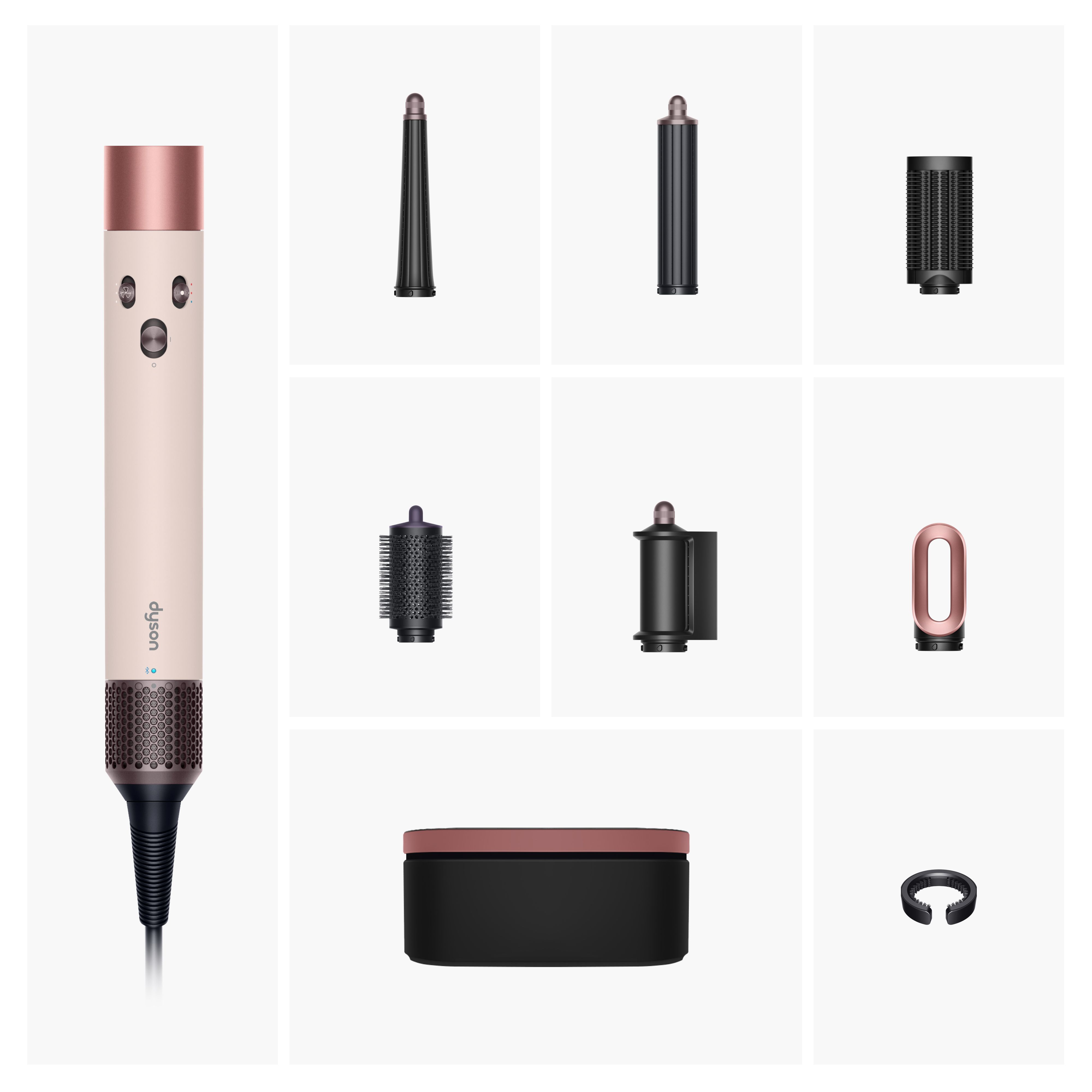 Dyson Airwrap i.d. Straight+Wavy - Multistyler - Ceramic Pink/Rose Gold