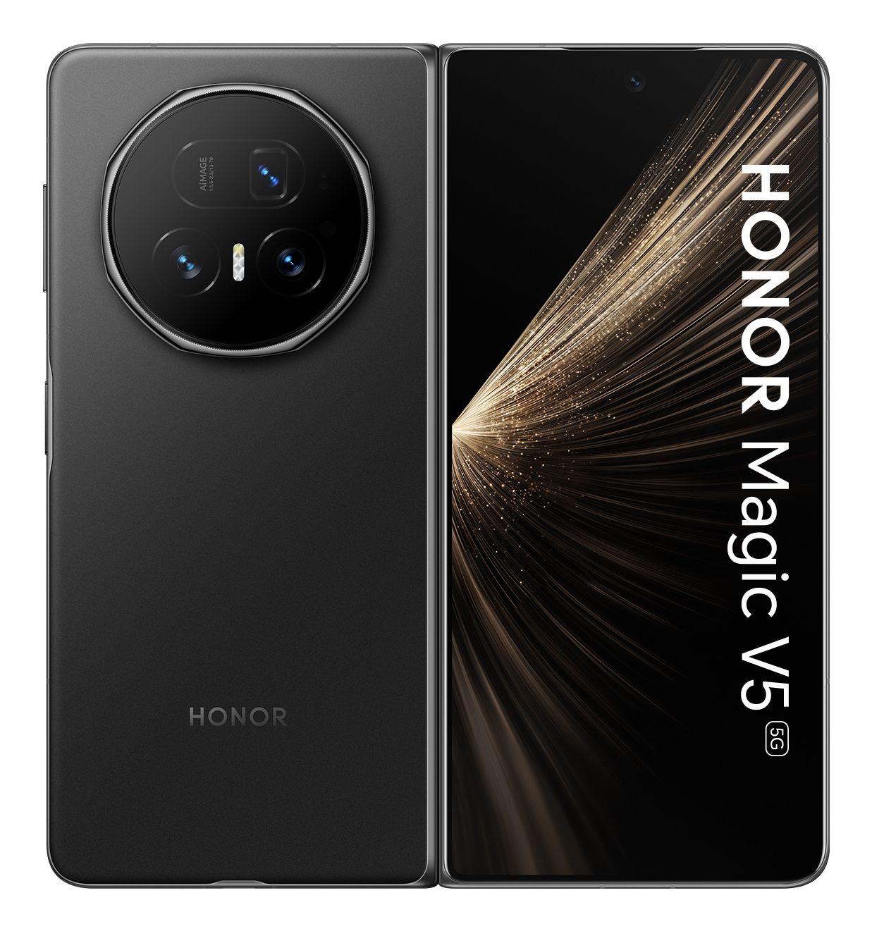 Honor MAGIC V5 5G 7.95" OLED Foldable Smartphone - 16GB RAM - 512GB - Black