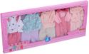Eddy Toys Poppenkleding - 8 Stuks - Baby Pop - 40-45 CM - Multikleur