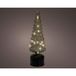 Lumineo Microled arbre d10h34cm-15l grn/wwit