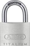 Abus 54TI/40 Lock-Tag hangslot Titalium, zilver