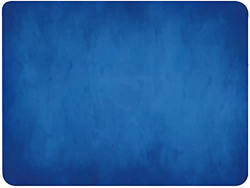 Silent Monsters Muismat Grootte S (24 x 20 cm) - Blauw - Laser Besnoeiing Rand - Antislip
