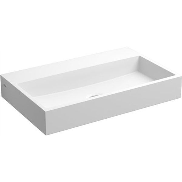 Clou Mini Wash Me fontein B38xH6xD24cm - wit