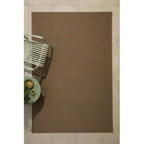 NOUS Living Binnen- en Buitenvloerkleed Bruin (290x200 cm)