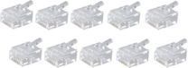 ShiverPeaks BS72050-DEC-10 RJ-12 Blanc Mâle Droit Or 10 pièces