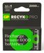 GP Batteries ReCyko Pro GPRCP200AA167C4 batterie domestique Batterie rechargeable AA Nickel-métal hydrure (NiMH)
