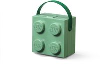 LEGO - Lunchbox Brick 4 met Handvat - Polypropyleen - Groen