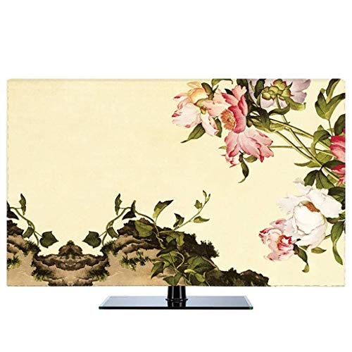 HBLZG Monitor Cover Voor 60 inch Monitor - Dust Cover PC Monitor Case Screen Display Protector Zijdeachtige Stof/Driedimensionale Surround/Stof/Zon/Wassen Zonder Vervacht/All Inclusive Design