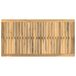 vidaXL - Plateau de table - 108,5 x 55 x 2 cm - Rectangulaire - Massif - Acacia - Bois