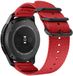 Strap-it Nylon Bracelet de montre intelligent - Convient pour Samsung Gear S3 - Rouge