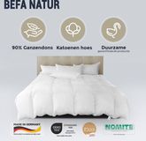 BEFA NATUR Dekbed Zomer Ganzendons dekbed, 240x220 cm