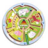 HABA 301473 Magneetspel, cijferlabyrint, baby- en peuterspeelgoed