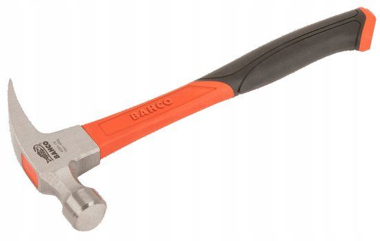 Bahco Klauwhamer met Rubberen Handvat en Glasvezel Steel - 454g