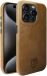 Rosso Elite iPhone 15 Pro Max Hoesje Leer MagSafe Lichtbruin