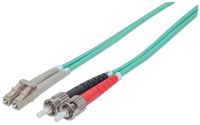 Intellinet 751001 InfiniBand en Glasvezelkabel 2 m ST LC Aqua-kleur