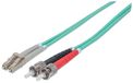 Intellinet 751001 InfiniBand en Glasvezelkabel 2 m ST LC Aqua-kleur