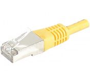 EXC Netzwerkkabel Gelb 10 m Cat6a S/FTP