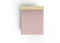 Merkloos / Sans marque Asir - Ranforce Dubbel Hoeslaken - Stoffige Roos - 100% katoen - 140 x 190+30 cm