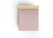 Merkloos / Sans marque Asir - Ranforce Dubbel Hoeslaken - Stoffige Roos - 100% katoen - 140 x 190+30 cm