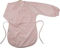 Silly Billyz Slab met mouwen met opvangbakje Katoen Roze Unisex 1-2 jaar