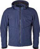 GMS Falcon Neo waterdichte motorfiets textieljas - Marineblauw - 5XL