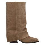 Haboob western suède cowboylaarzen - taupe