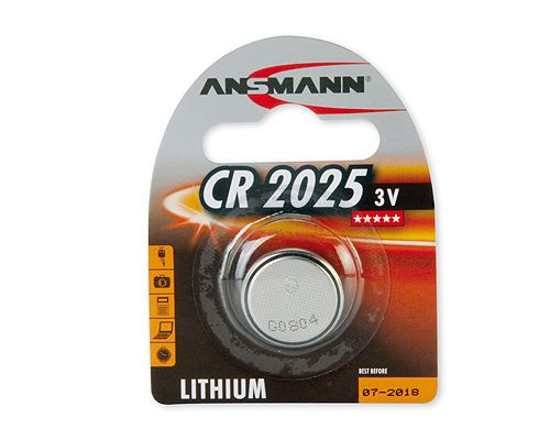 Ansmann CR2025 Lithium-Ion Button/Coin Battery - 1 Pack