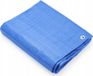 Bâche bleue 4m x 5m 50g/m² imperméable résistant aux UV résistant au gel résistant à la déchirure avec œillets en aluminium