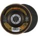 Rhodius 205506 LSZ F EXTENDED disque lamelle grain 60 inox, acier 10 pc.