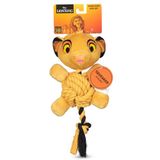 Disney for Pets The Lion King Simba Knotty Rope Huisdier Speelgoed met Pieper, 22,9 cm