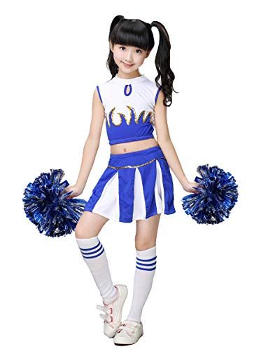 LOLANTA Cheerleader-kostuum voor meisjes, schoolkind, cheerkostuum, outfit, carnavalskostuum.