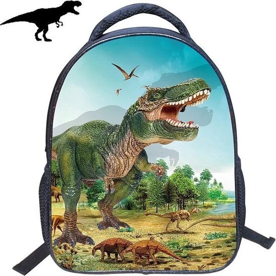 Green Generation Schooltas - Dinosaurus Speelgoed - Schooltas Jongen - Rugzak - Jurassic Park - Rugtas - Dino – Dinosaurus– Jurassic World - Rugzak Jongen