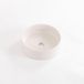 QeramiQ Arto Waskom - 35x35x11.5cm - geribbeld - rond - keramiek - linnen 8301-36 Fluted Linen