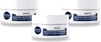 Nivea Men Sensitive Crème intensive pour le visage - 50 ml - Lot économique - 3 pièces