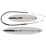 FEBI BILSTEIN Seilzug, Feststellbremse 10592 hinten rechts