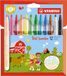 STABILO - Dikke viltstift - Trio Jumbo - Set van 6 x 12 - 12 kleuren