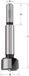 CMT 537.100.31 Forstner Bit, 10mm (25/64-inch) diameter, 8mm schacht