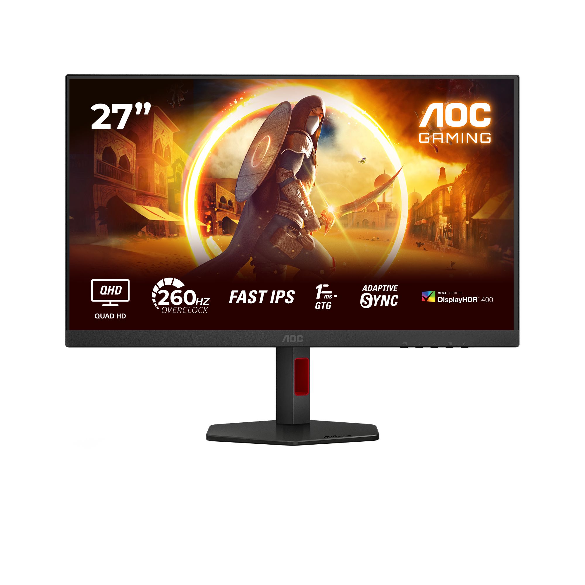 AOC G4 Q27G4ZR 27" QHD 240Hz Gaming Monitor