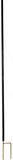 Gallagher Kunststof paal 19mm 1,70m zwart (10) - 063475