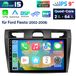 Junsun Ford Fiesta MK5 VI (2006-2011) 2+64GB 9-inch Android 15 autoradio met Carplay, GPS, Wi-Fi, Bluetooth, DAB+, USB, DSP, RDS