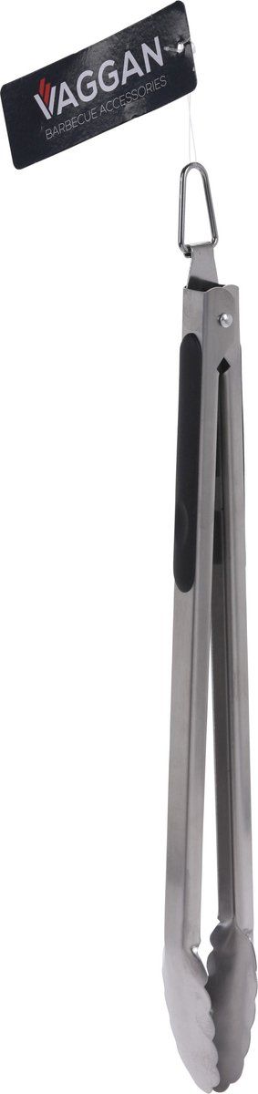 Trendo Barbecue tang / vleestang met sluitsysteem RVS 40 cm - Zilver