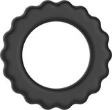Baille - BI-210145 - Titan Silicone Cockring Black