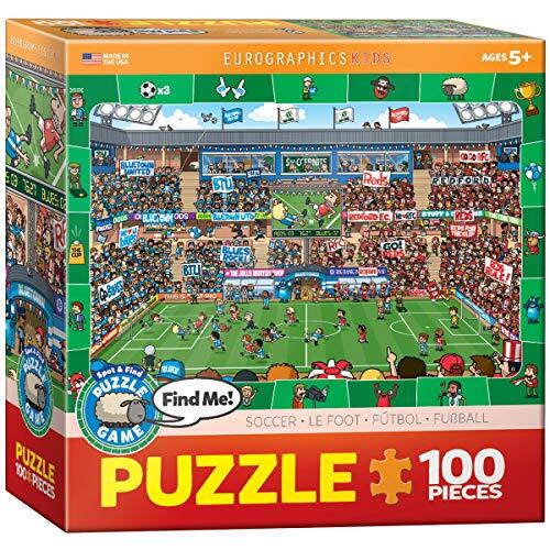 Eurographics Spot and Find Soccer MO puzzel (100 delen)