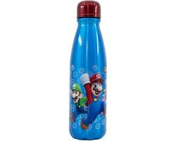 STOR Aluminium Super Mario drinkfles - 600 ml