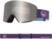 Dragon Alliance RVX MAG OTG Skibril - Deep Plum/Silver Ionized & Violet