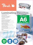 Peach Lamineerfolie A6-80 mic - 125 pouches - glanzend - premium kwaliteit